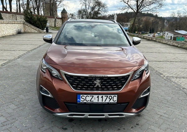 Peugeot 3008 cena 83600 przebieg: 184000, rok produkcji 2016 z Częstochowa małe 154